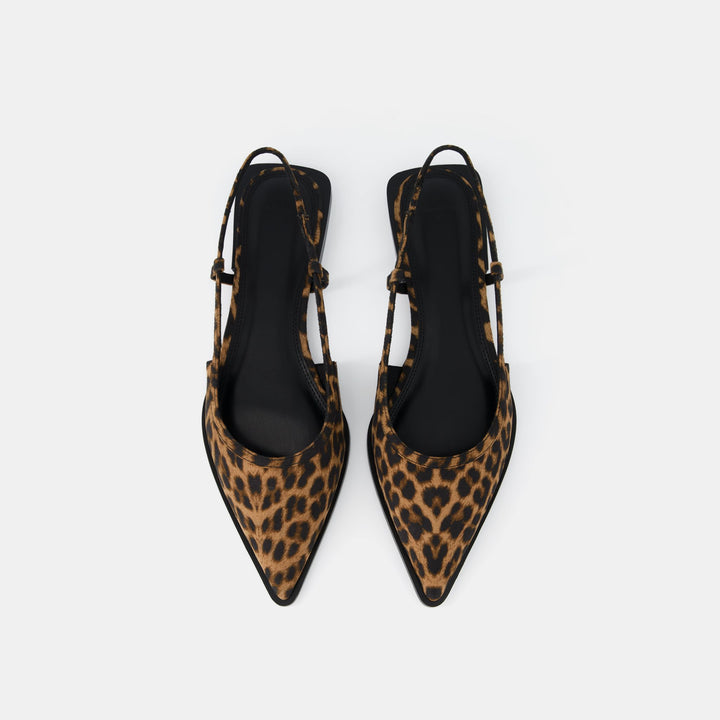 Moudda BERSHKA - Chaussures ballerines bout pointu imprimé animal - Tunisie 1