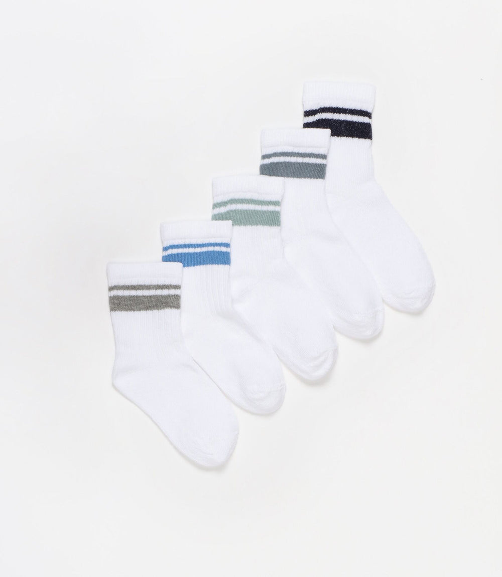 Moudda Lefties - Pack 5 Chaussettes Longues - Rayures - Tunisie 2