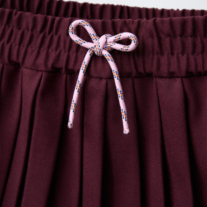 Moudda ZARA - Jupe Enfant - Plis & Bourgogne (Collection Chip) - Tunisie 3
