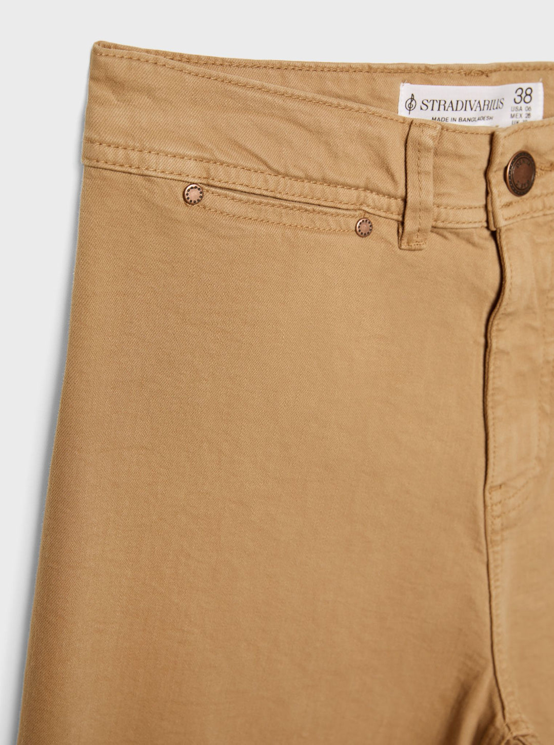 Moudda STRADIVARIUS - Pantalon Straight Minimal 50% Bio - Tunisie 1