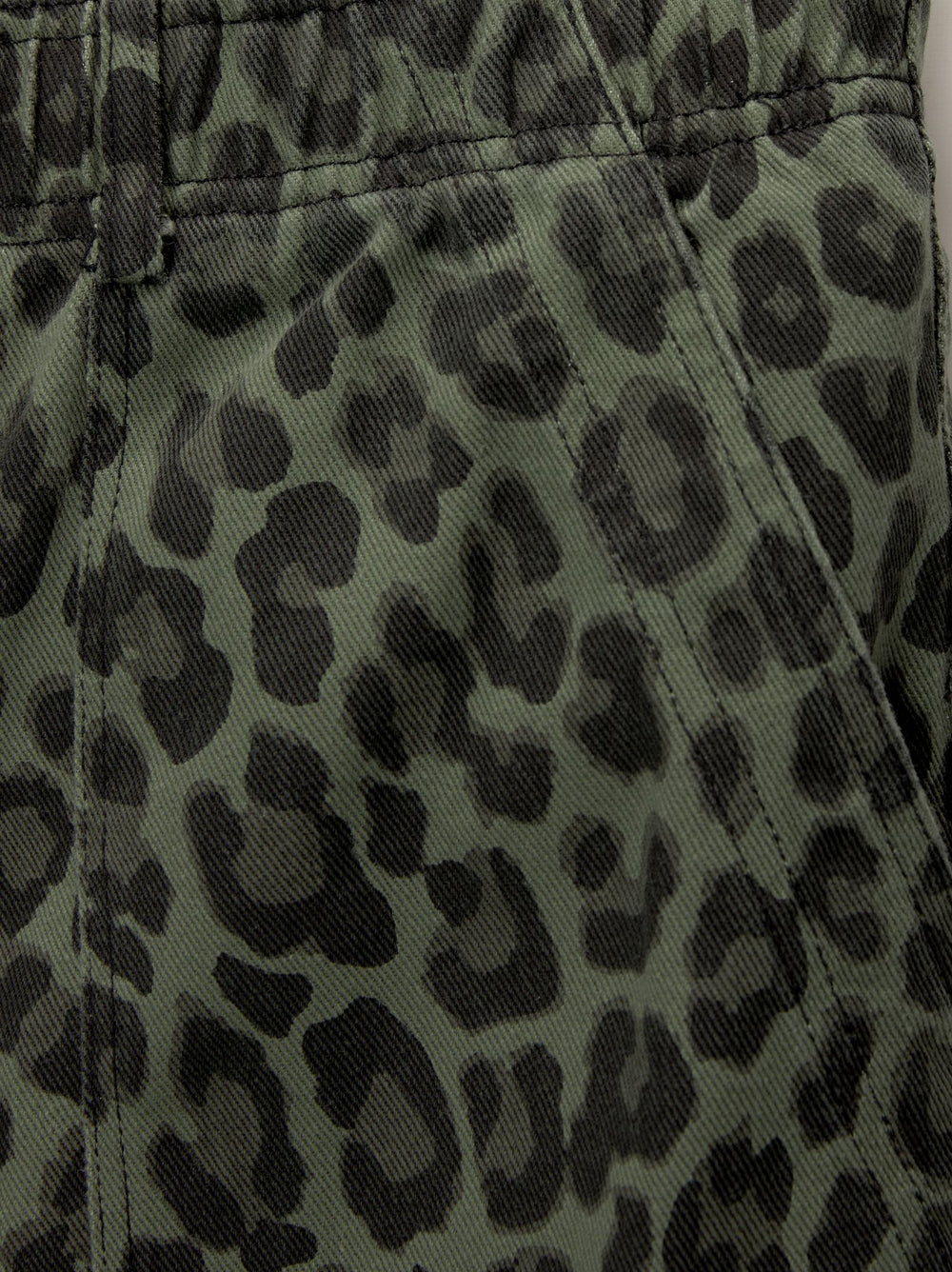 Moudda PULL & BEAR - Pantalon Baggy Léopard Kaki - Tunisie 2