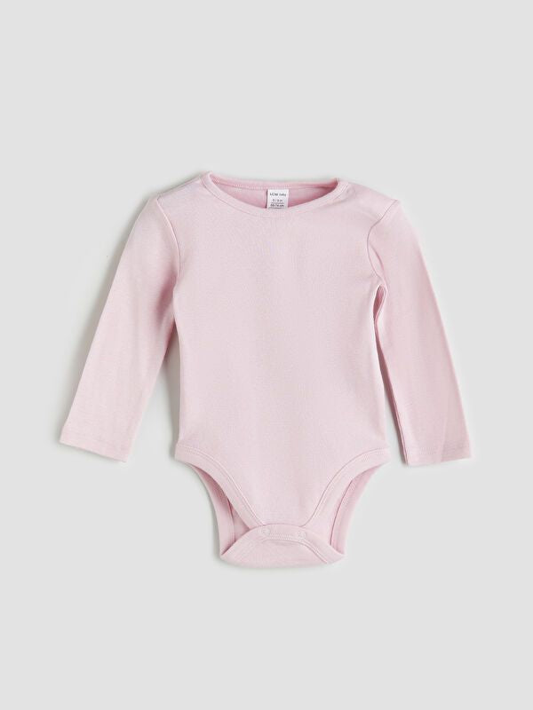 Moudda LC Waikiki - Body jersey imprimé manches longues sport Fille Ecru - Tunisie 3