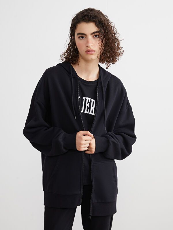 Moudda LC Waikiki - Cardigan en jersey Femme Noir - Tunisie 1