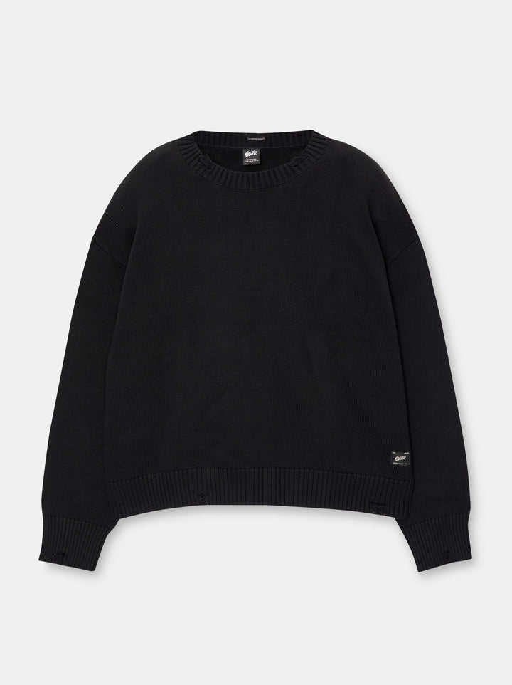 Moudda PULL & BEAR - Pull Manches Longues STWD Déchiré et Imprimé - Tunisie 5