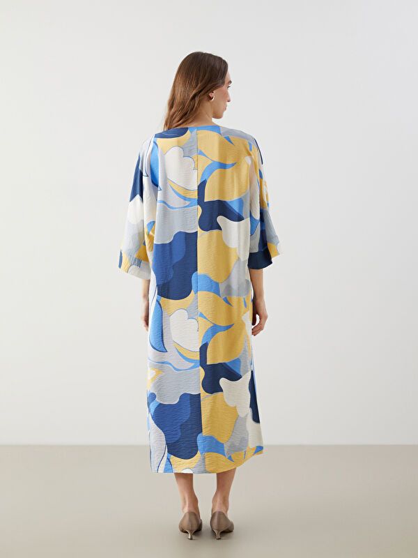 Moudda LC Waikiki - Robe manches courtes en tissu pour Femme - Tunisie 4