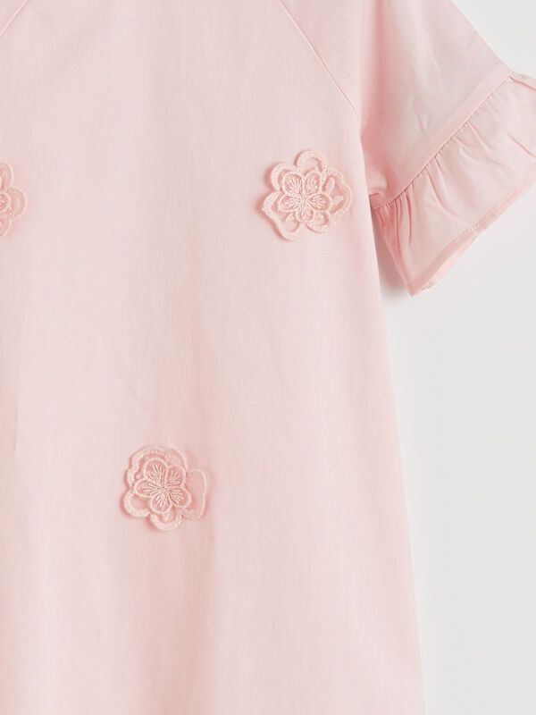 Moudda LC Waikiki - Robe manches courtes en tissu pour Fille - Tunisie 3