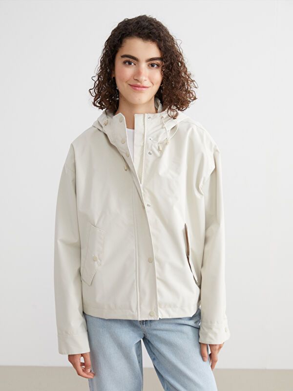 Moudda LC Waikiki - Veste légère Femme Beige clair - Tunisie 1