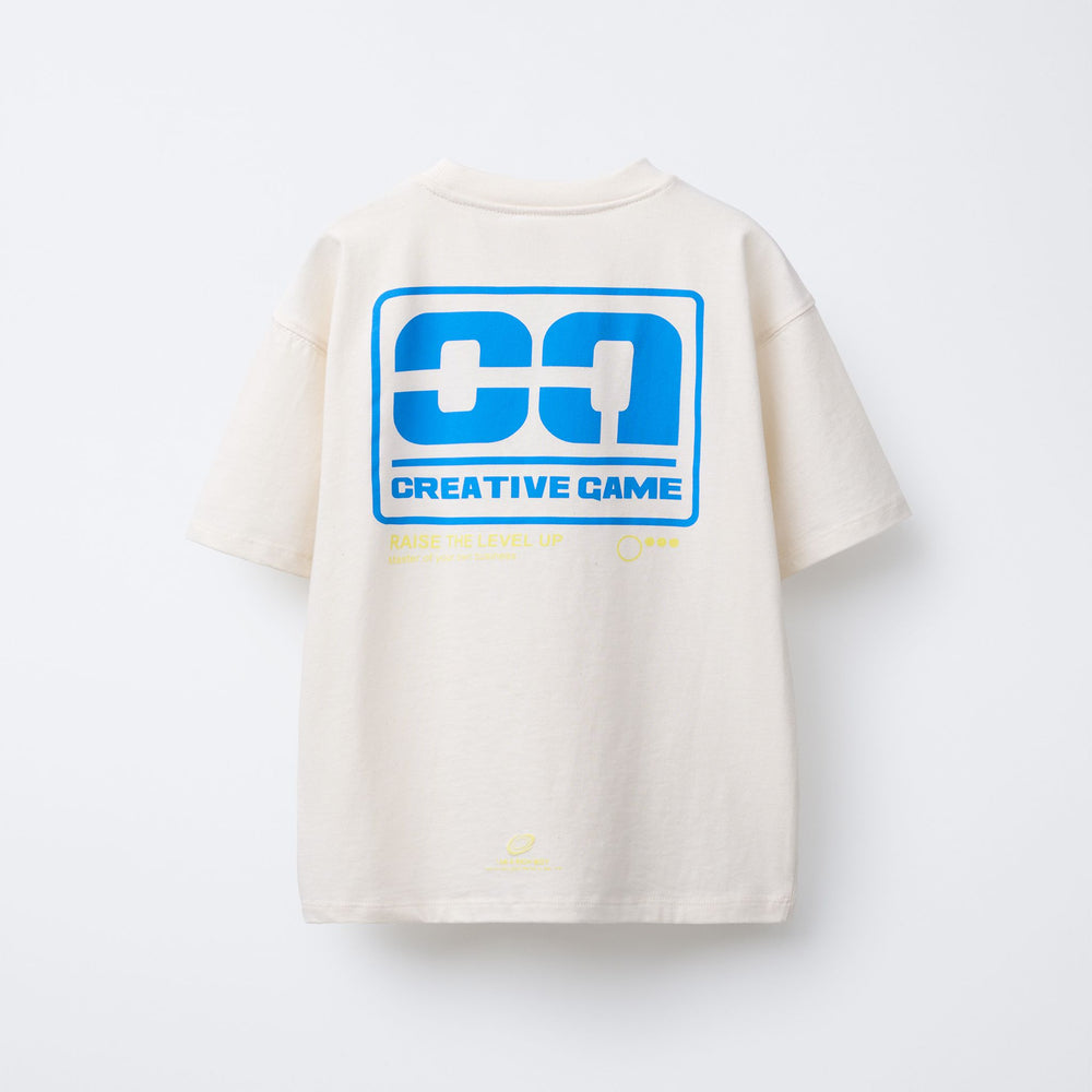 Moudda ZARA - T-Shirt - Graphique Creative Game & Fond Écru - Tunisie 2