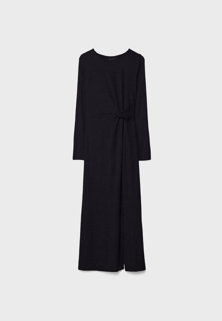 Moudda STRADIVARIUS - Robe Midi Texturée avec Nœud M/L - Tunisie 2