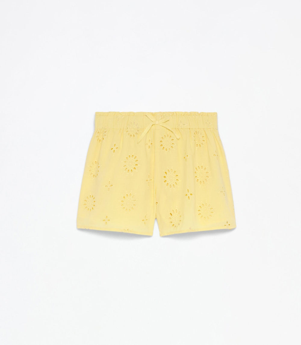 Moudda Lefties - Short Broderie Suisse - Double Gaze Fille - Tunisie 2