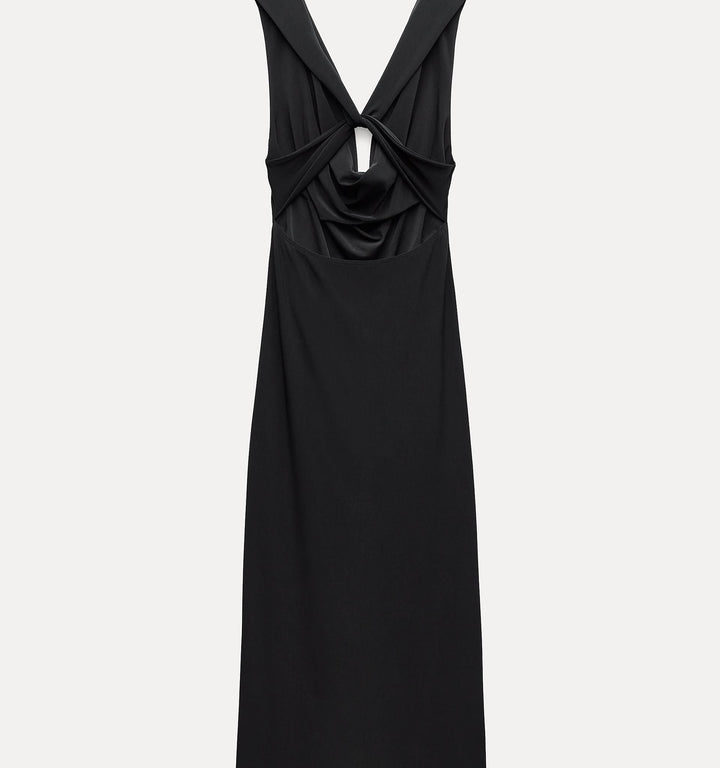 Moudda ZARA - Robe Midi à Nœud Dos - Tunisie 1