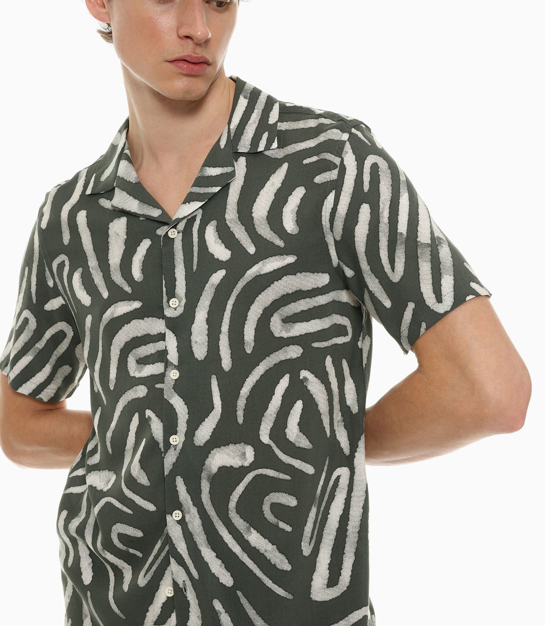 Moudda Lefties - Chemise Viscose - AOP - Tunisie 5