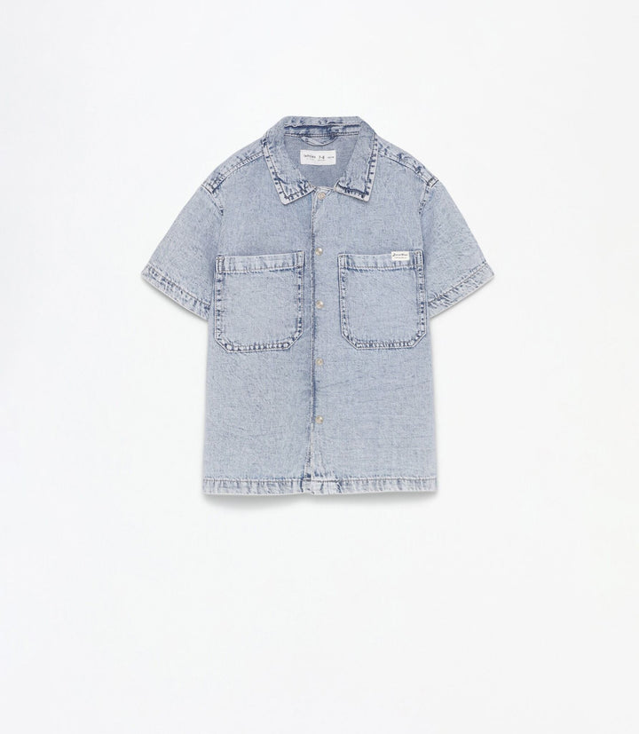 Moudda Lefties - Chemise Denim Basique - Garçon - Tunisie 2