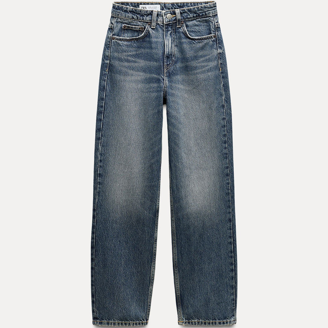 Moudda ZARA - Pantalon mom coupe nouvelle taille haute longueur classique - Tunisie 1