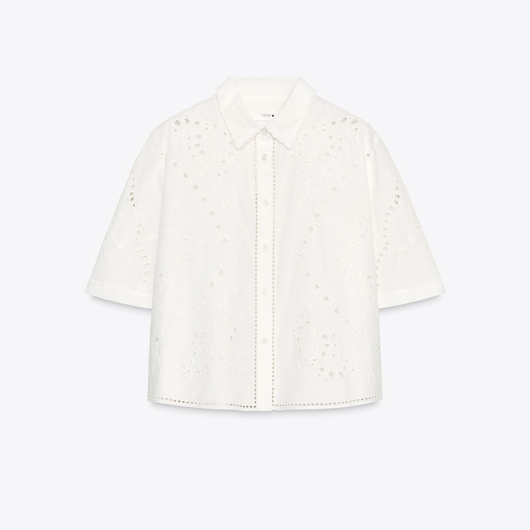 Moudda ZARA - Chemise Courte - Brodée - Tunisie 1