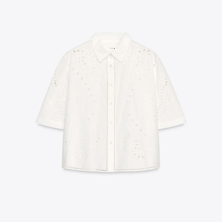 Moudda ZARA - Chemise Courte - Brodée - Tunisie 1