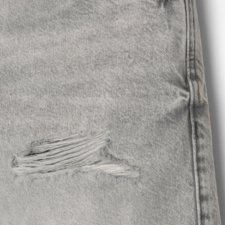 Moudda PULL & BEAR - Bermuda Denim Straight Déchiré - Tunisie 5