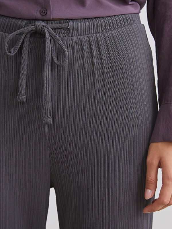 Moudda LC Waikiki - Pantalon tissé fin Femme Brun - Tunisie 3