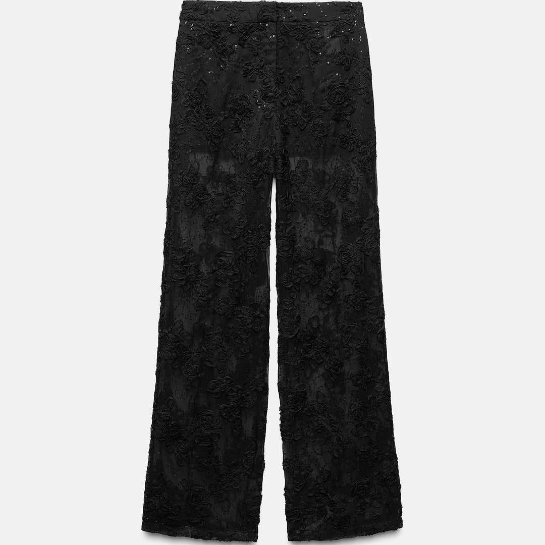 Moudda ZARA - Set pantalon pailleté semi-transparent - Tunisie 1