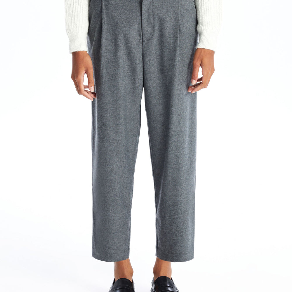 Moudda LC Waikiki - Pantalon tissé moyen Femme Anthracite - Tunisie 2