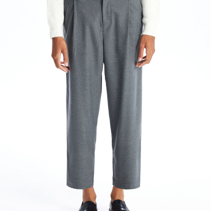 Moudda LC Waikiki - Pantalon tissé moyen Femme Anthracite - Tunisie 2