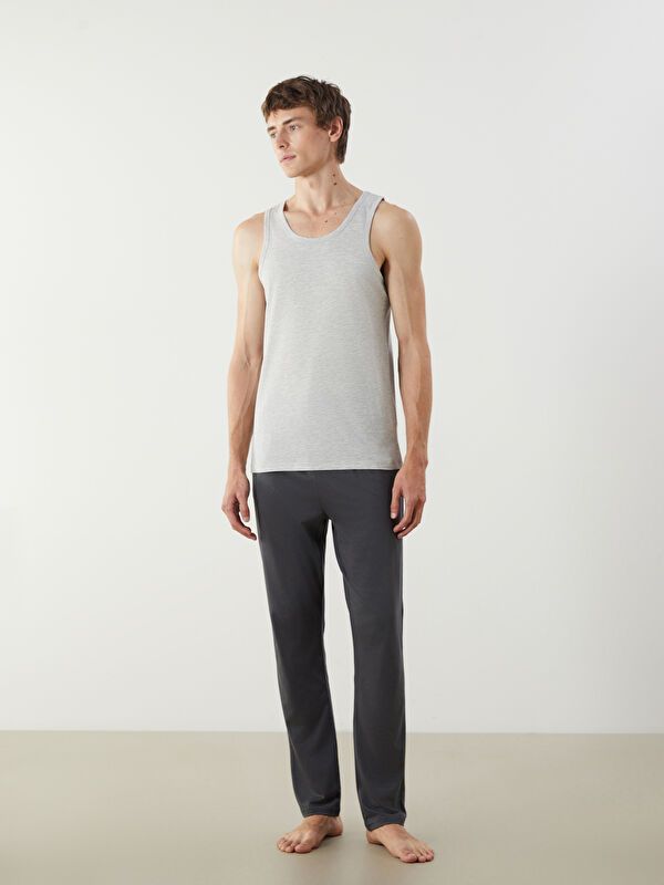 Moudda LC Waikiki - Débardeur sous-vêtements Homme Mélange de gris - Tunisie 3