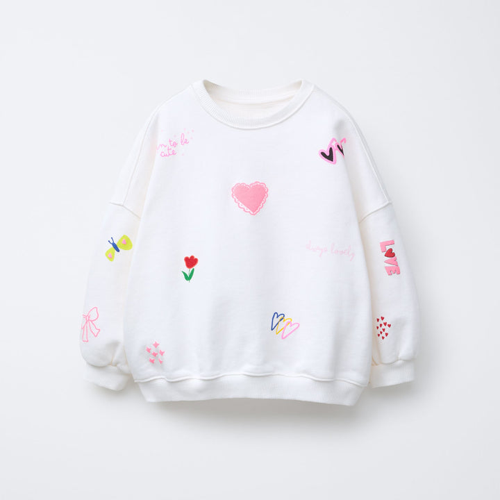 Moudda ZARA - Sweat Enfant - Imprimé Puff Allover - Tunisie 1