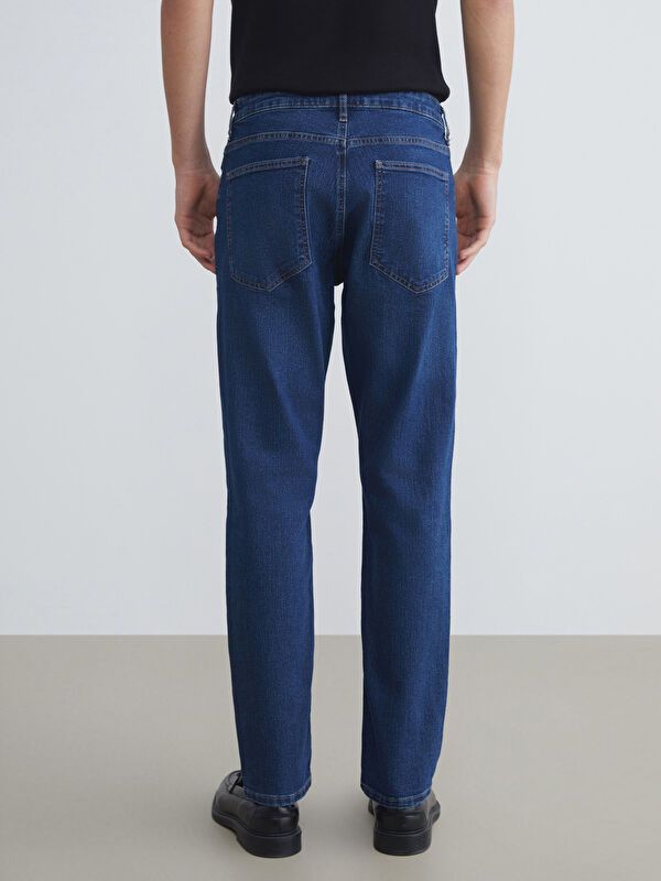 Moudda LC Waikiki - Pantalon jean tissé basique Homme Rodéo noir - Tunisie 4