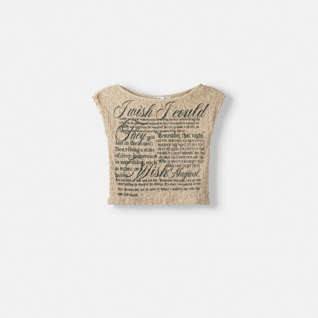 Moudda BERSHKA - T-Shirt - Tunisie 1