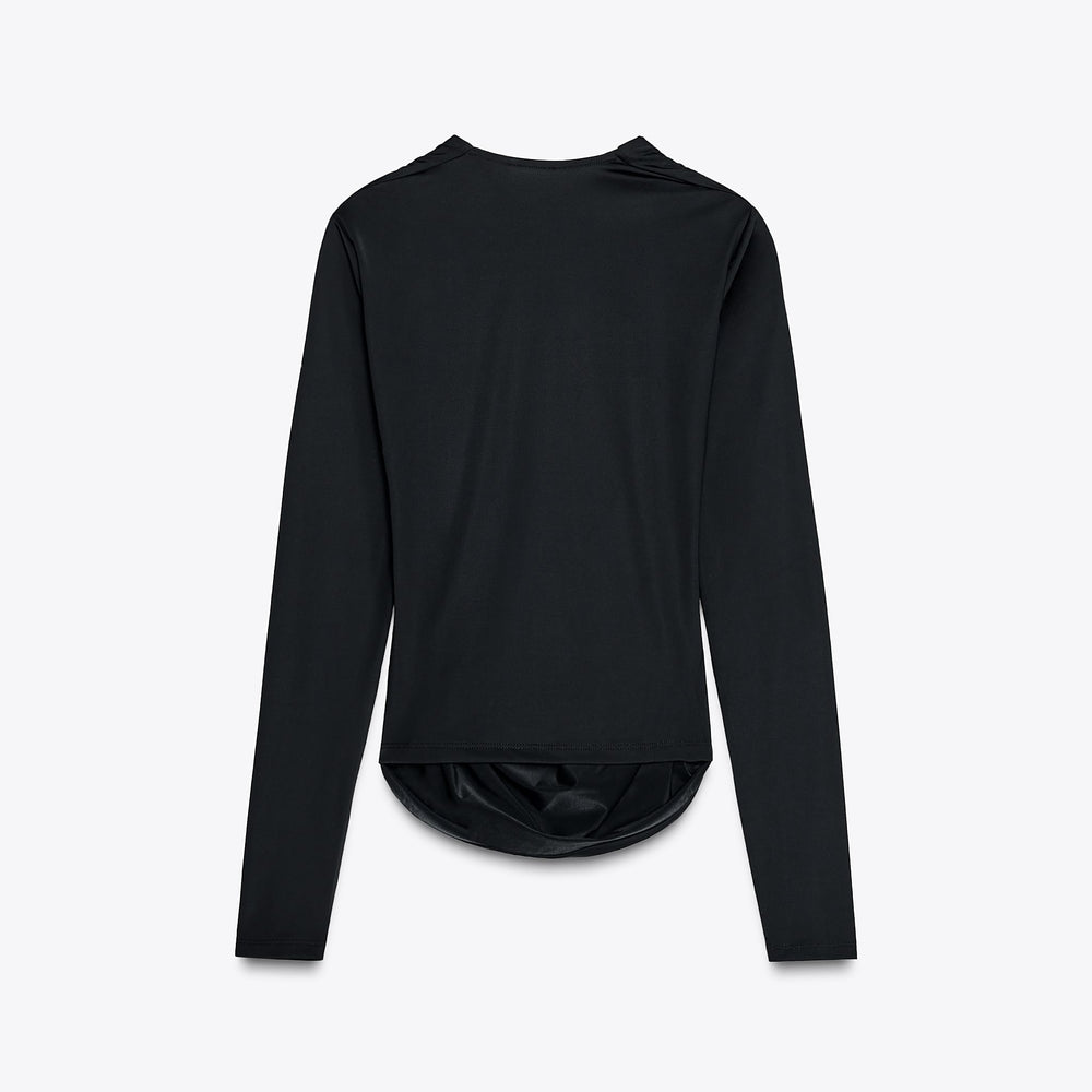 Moudda ZARA - Top Manches Longues - Drapé & Tombant - Tunisie 2