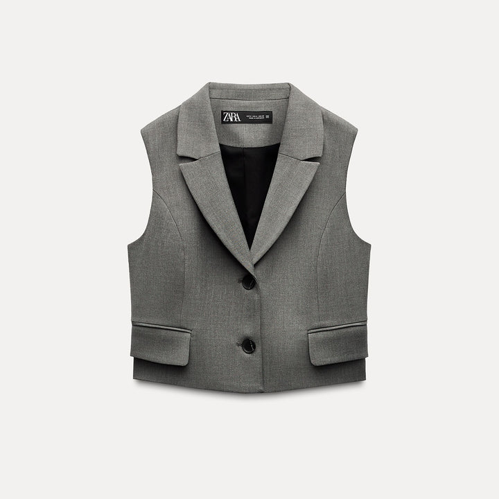 Moudda ZARA - Set gilet revers patte boutonnée - Tunisie 1