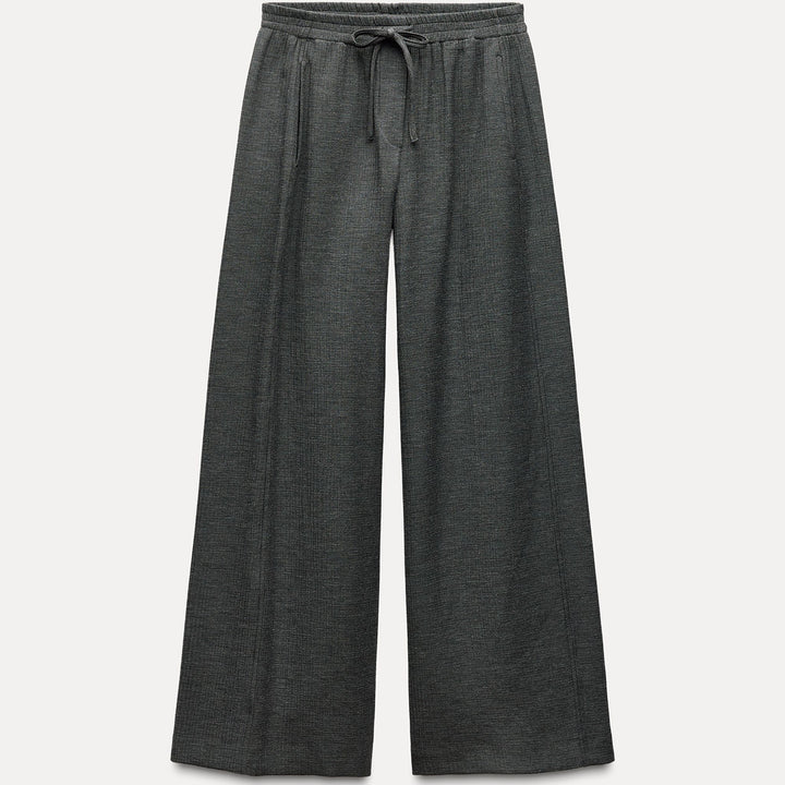 Moudda ZARA - Pantalon large gris garza - Tunisie 2
