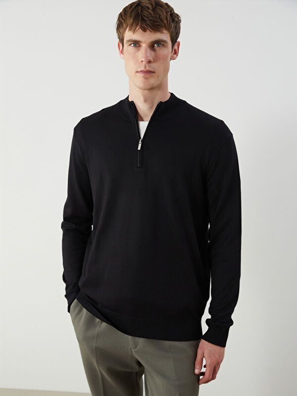 Moudda LC Waikiki - Pull en tricot Homme Noir - Tunisie 1