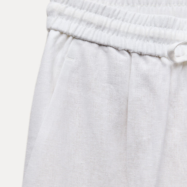 Moudda ZARA - Pantalon droit en lin taille élastique - Tunisie 4