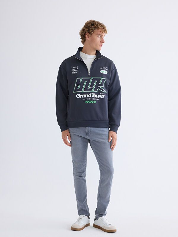 Moudda LC Waikiki - Pantalon jean tissé basique Homme Rodéo grey - Tunisie 1