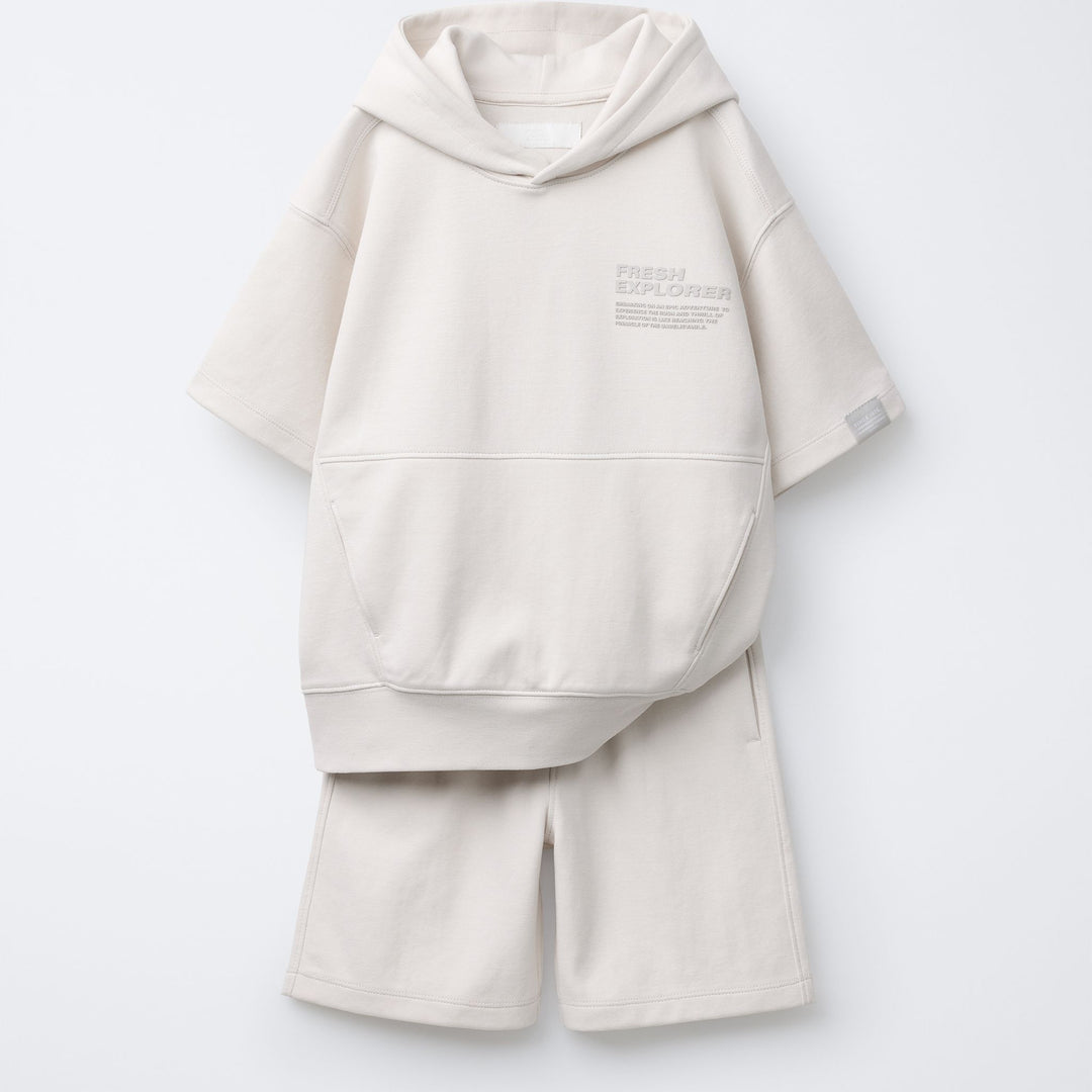 Moudda ZARA - Ensemble Sweat Capuche - Manches Courtes & Interlock - Tunisie 1