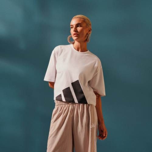 Moudda Adidas - T-shirt boyfriend logo oversize Essentials - Tunisie 3