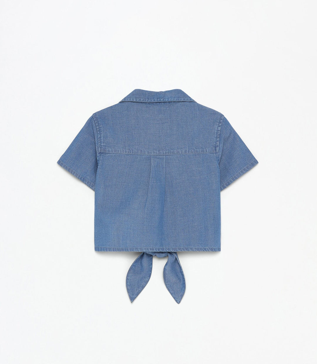 Moudda Lefties - Chemise Nœud - Denim Léger Fille - Tunisie 3