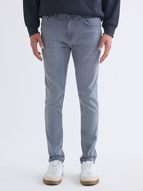 Moudda LC Waikiki - Pantalon jean tissé basique Homme Rodéo grey - Tunisie 2