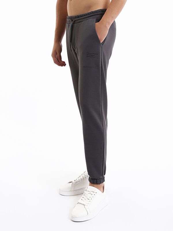 Moudda LC Waikiki - Pantalon en jersey Homme Gris foncé - Tunisie 4