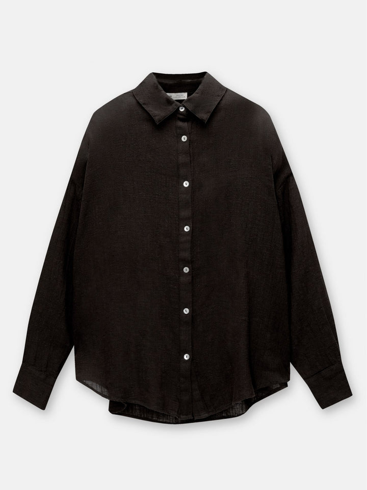 Moudda PULL & BEAR - Chemise Basique Oversized Rustique - Tunisie 1