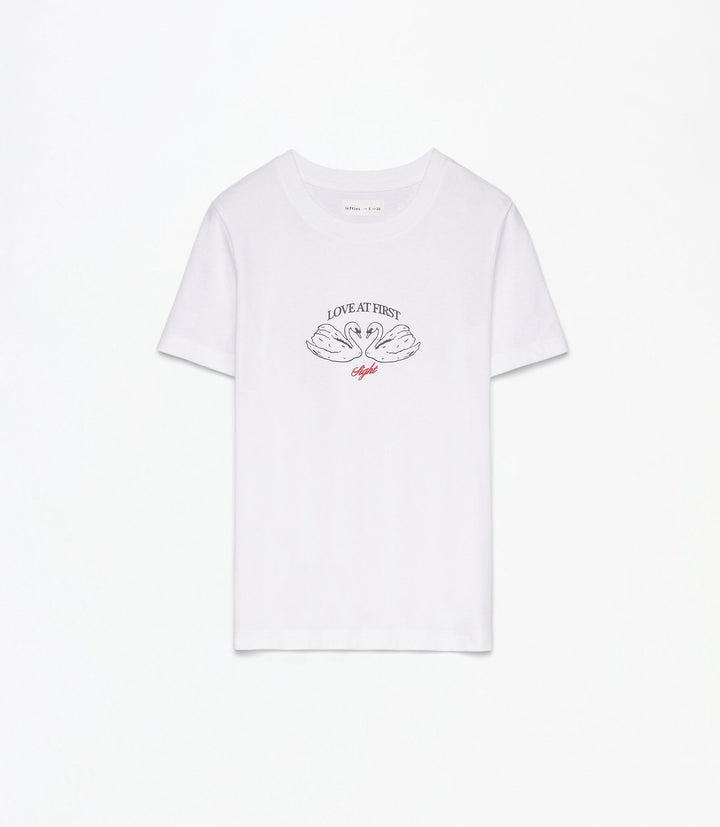 Moudda Lefties - T-Shirt - Col Rond & Imprimé Prix - Tunisie 1