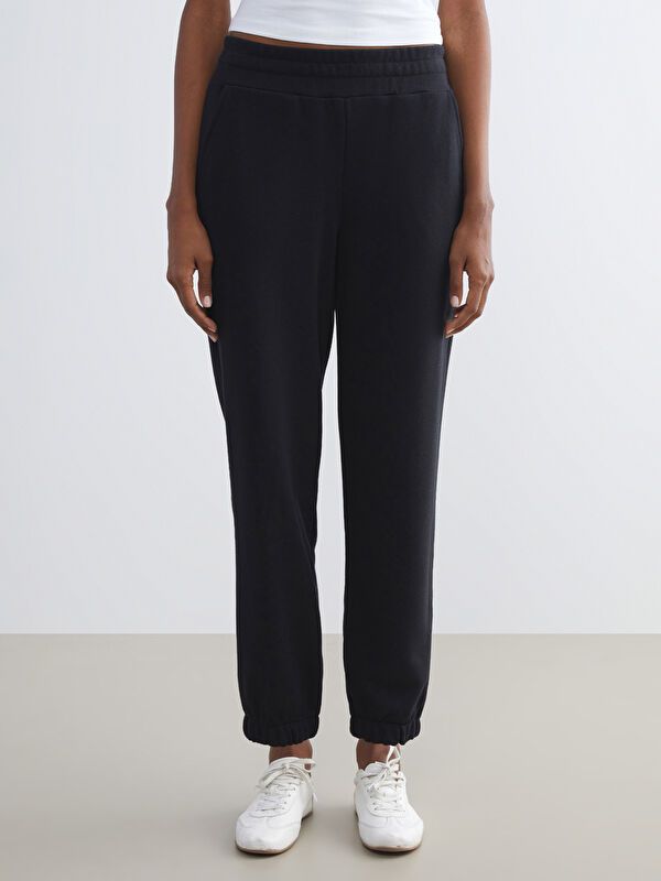 Moudda LC Waikiki - Pantalon en jersey Femme Noir - Tunisie 2