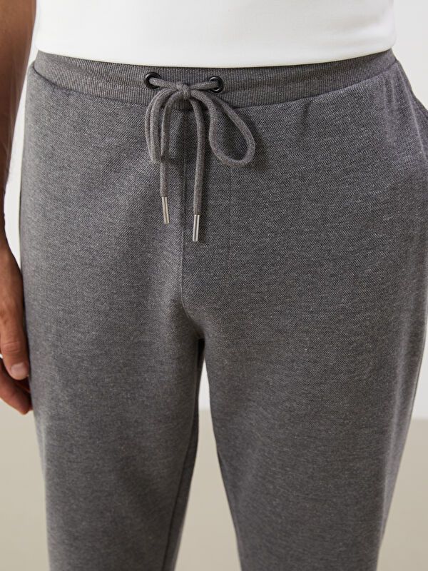 Moudda LC Waikiki - Pantalon jersey basique Homme Mélange anthracite - Tunisie 3