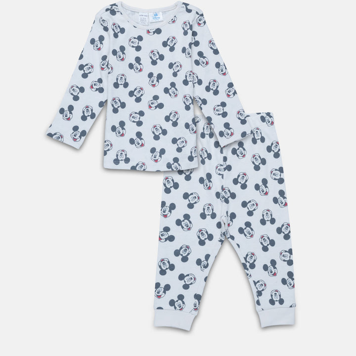 Moudda LC Waikiki - Ensemble jersey sous licence Garçon Imprimé écru - Tunisie 1