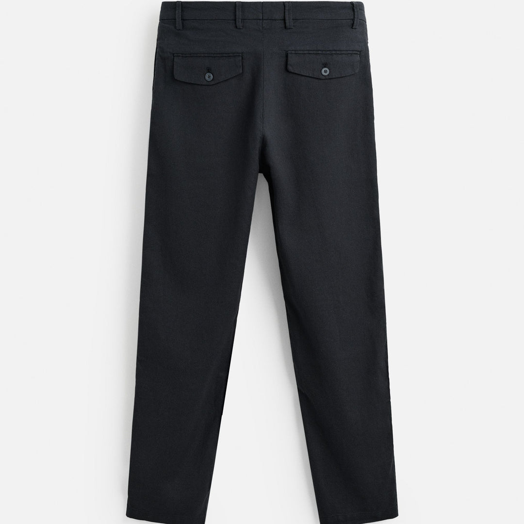 Moudda ZARA - Pantalon Coton/Lin - Marine (Lac Bleu & Aigrette) - Tunisie 2