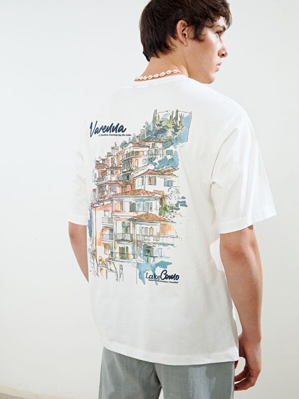 Moudda LC Waikiki - T-shirt imprimé manches courtes en jersey pour Homme - Tunisie 5