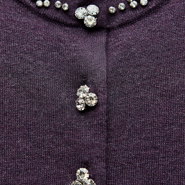 Moudda ZARA - Veste col droit manches 3/4 col et bouton fantaisie strass - Tunisie 3
