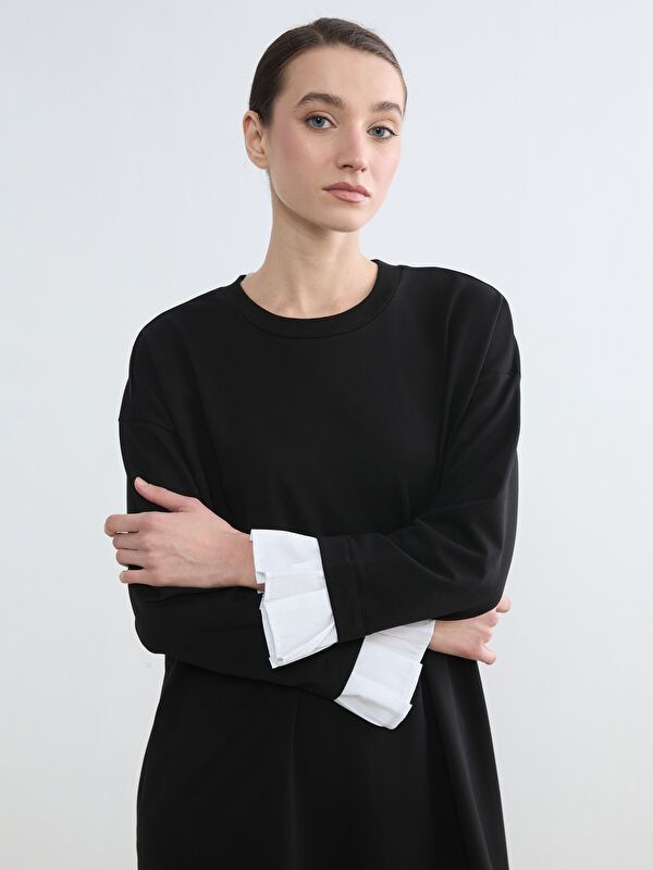 Moudda LC Waikiki - Robe manches longues en jersey pour Femme - Tunisie 2