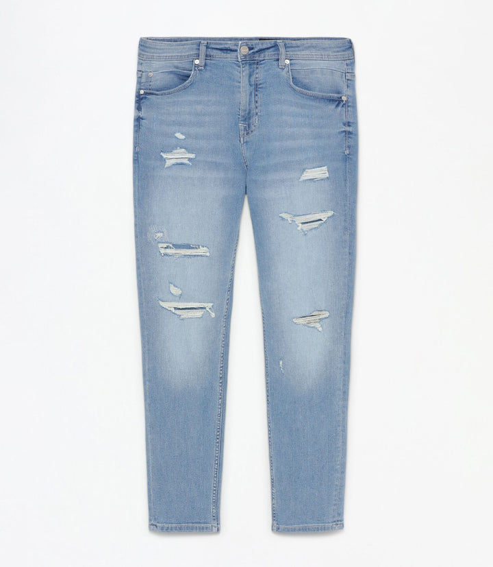 Moudda Lefties - Pantalon Denim Skinny - Rips and Repairs - Tunisie 1